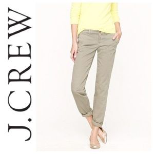 Sage Green “Waverly” Cotton Chinos